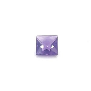 Natural Square Princess Cut Amethyst