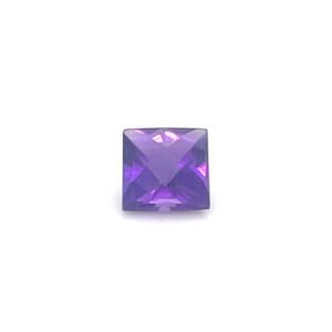 Natural Princess Cut Amethyst Gemstone