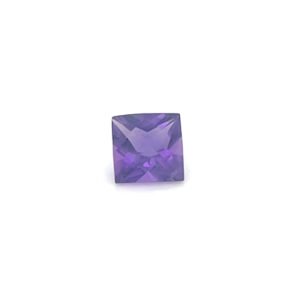 Natural Princess Cut Amethyst Gemstone