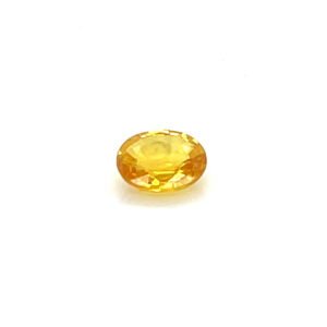 Sparkling Natural Yellow Sapphire ? Oval Cut Gemstone for Rings, Pendants & Astrological Use