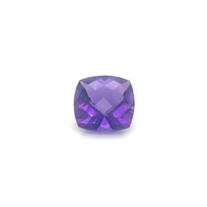 Natural Cushion Cut Amethyst Gemstone