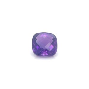Natural Cushion Cut Amethyst Gemstone