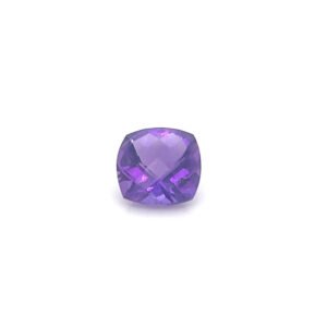 Natural Cushion Cut Amethyst Gemstone