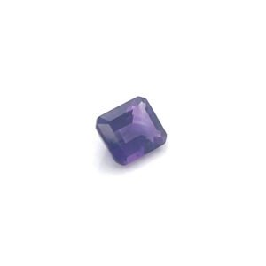 Natural Emerald Cut Amethyst Gemstone