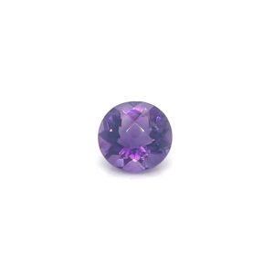 Natural Round Shape Amethyst Gemstone