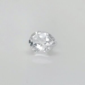 Pear Shape White Topaz Gemstone