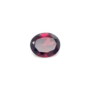 Natural Garnet Oval Shape Gemstone