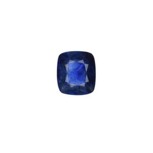 GIA Cert. Cushion Shape Natural Blue Sapphire Gemstone