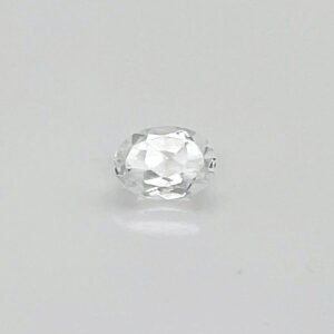 Oval Shape White Topaz Gemstone