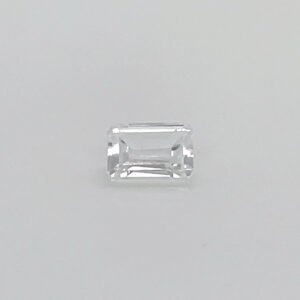 Octagon Shape White Topaz Gemstone