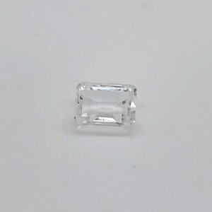 Octagon Shape White Topaz Gemstone