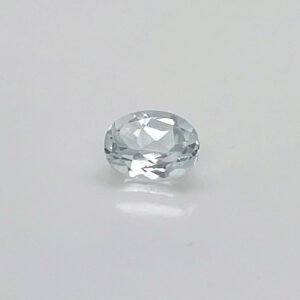 Oval Shape White Topaz Gemstone