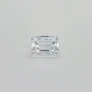 Octagon Shape White Topaz Gemstone