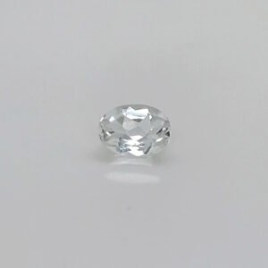 Oval Shape White Topaz Gemstone