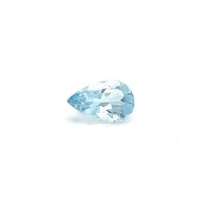 Natural Aquamarine Pear Shape Light Blue Gemstone