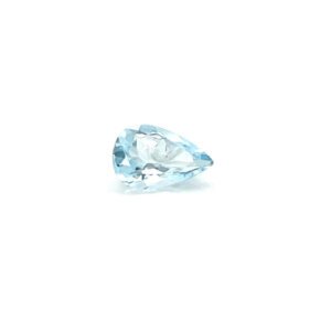 Natural Aquamarine Pear Shape Light Blue Gemstone