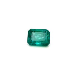 Natural Emerald Cut Emerald Gemstone