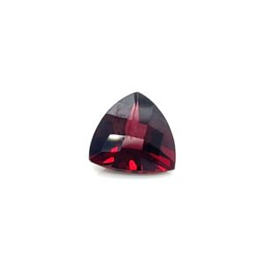 Natural Garnet Trillion Cut Gemstone