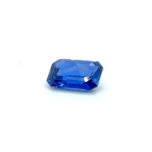2.55 Carat Natural Blue Sapphire Emerald Cut