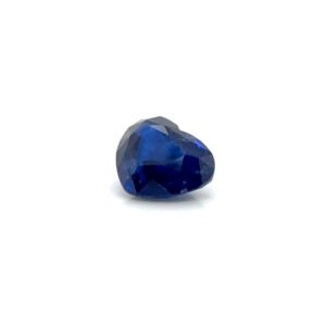4.14 Carat Natural Blue Sapphire Heart Cut