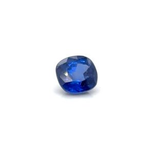 CDC Cert. Cushion Shape Natural Blue Sapphire Gemstone