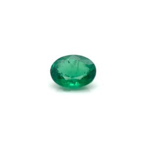GIA Cert. Natural Oval-Cut Emerald Gemstone