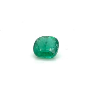 GIA Cert. Cushion Shape Natural Emerald Gemstone