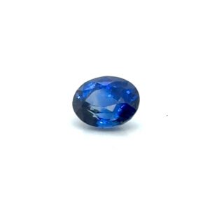 GIA Cert. Natural Oval Shape Blue Sapphire Gemstone