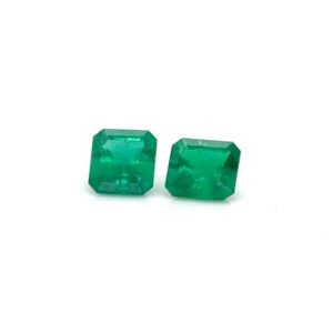 Square & Emerald Cut Shape Natural Emerald Gemstone