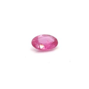 GIA Cert. Oval Shape Pink Sapphire Gemstone