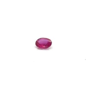 Oval Shape Ruby Gemstone